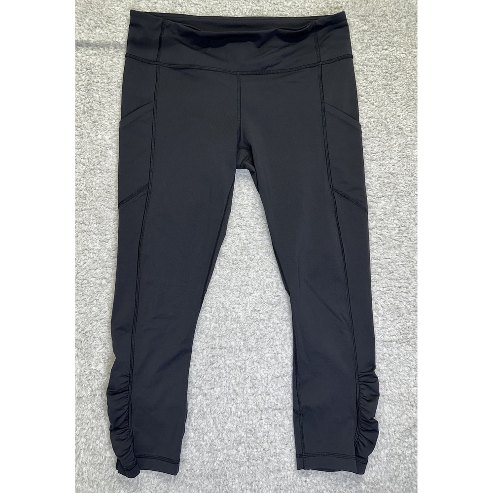 Lululemon Speed Tight III All Luxtreme‎ Leggings Women's 10 Size Pockets Black